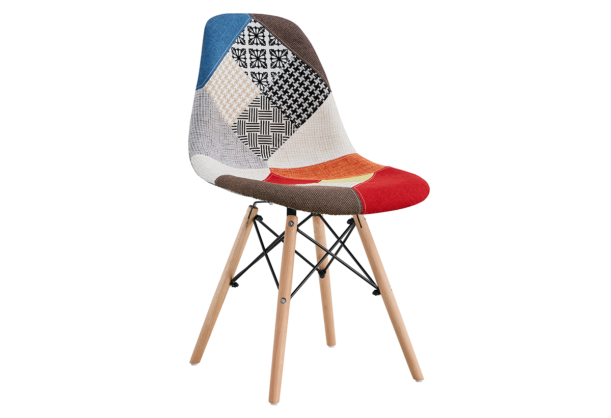 Καρέκλα Soho κόκκινο καρό σχέδιο